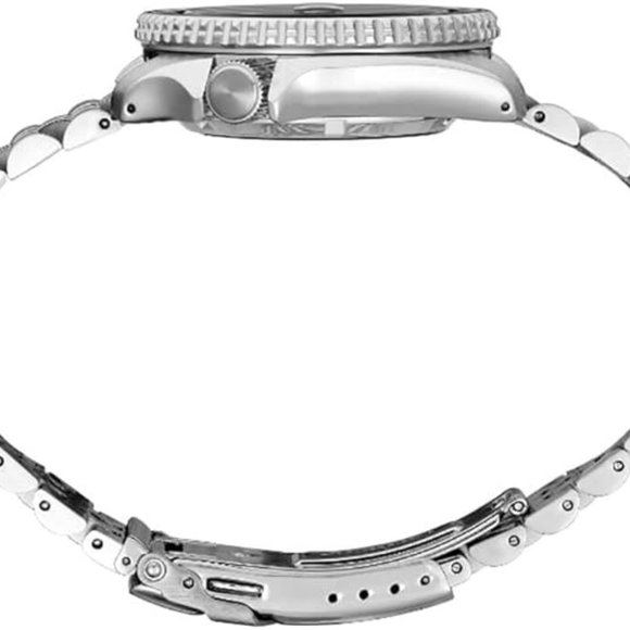 NEW SEIKO 5 SPORTS MEN'S SSK005 AUTOMATIC ORANGE DIAL GMT STAINLESS WATCH - Picture 3 of 8